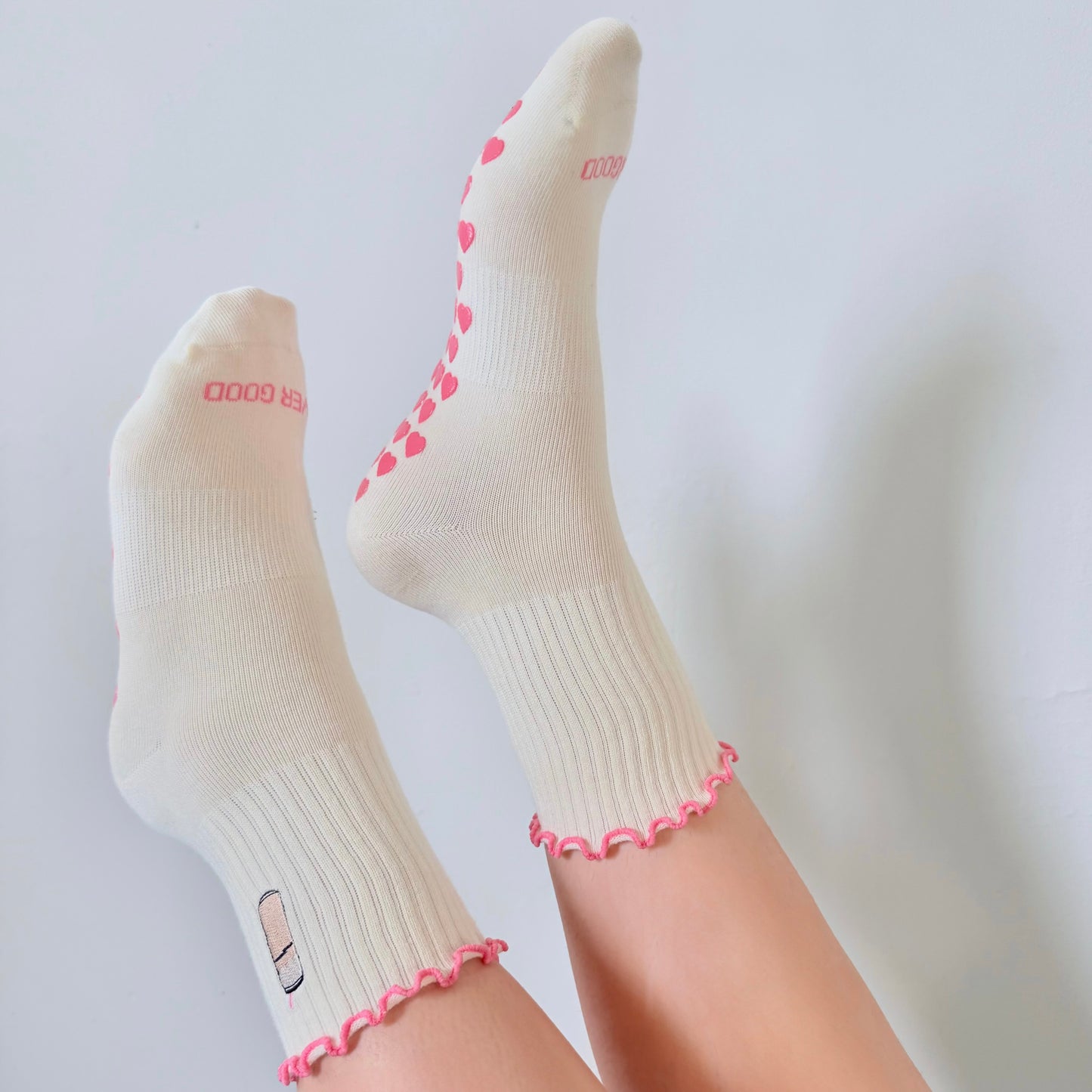 Ever Good Pilates Socks - Cream