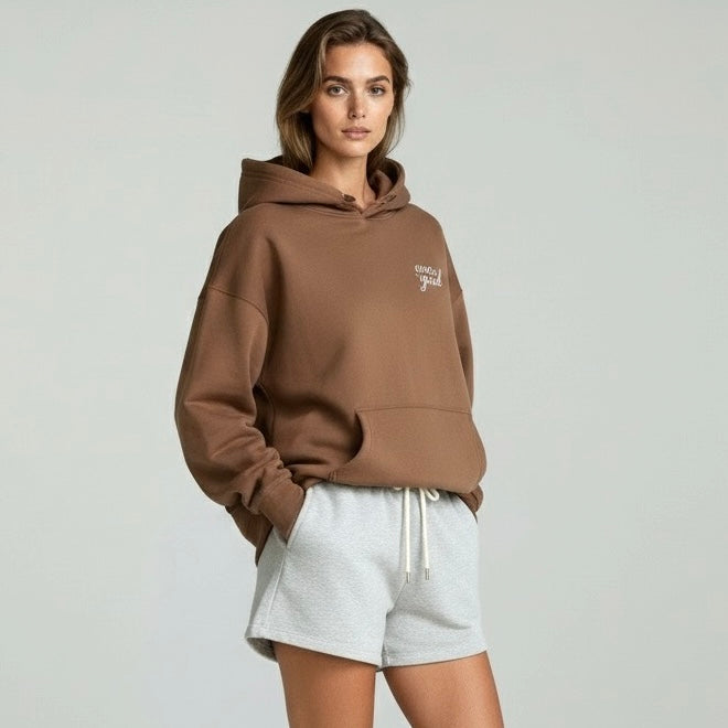 Slow Morning Hoodie - Latte