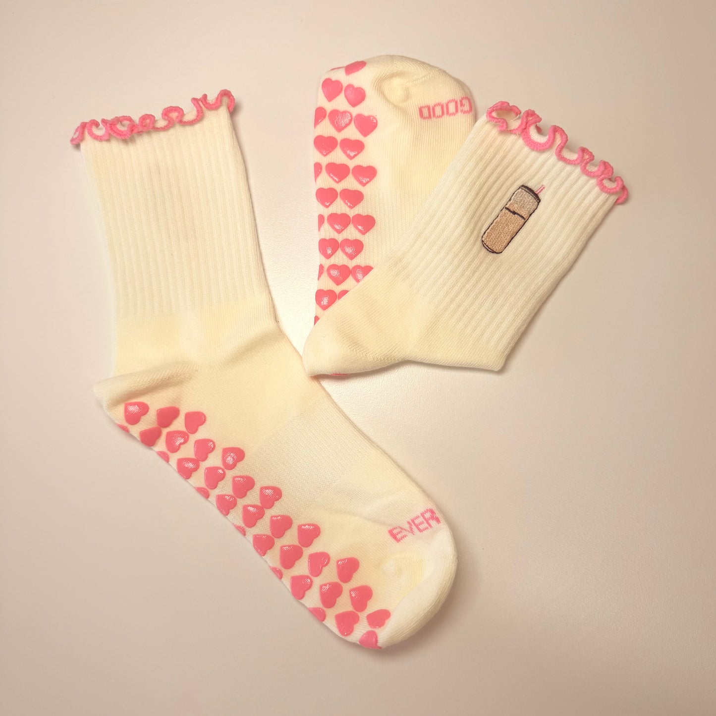 Ever Good Pilates Socks - Cream