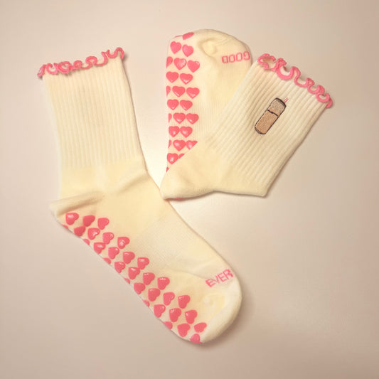 Ever Good Pilates Socks - Cream